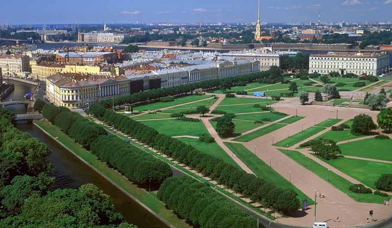 Марсово поле в санкт петербурге фото летом