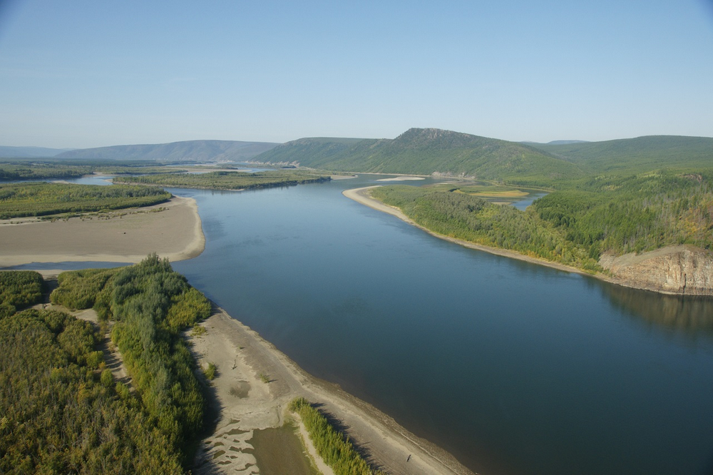 Наибольшая ширина Енисея и Топ-10 самых широких рек России