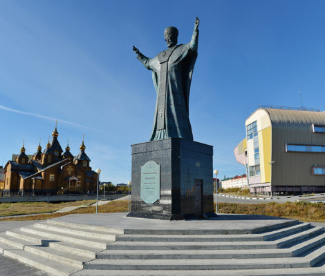 памятник Николаю Чудотворцу в Анадыре